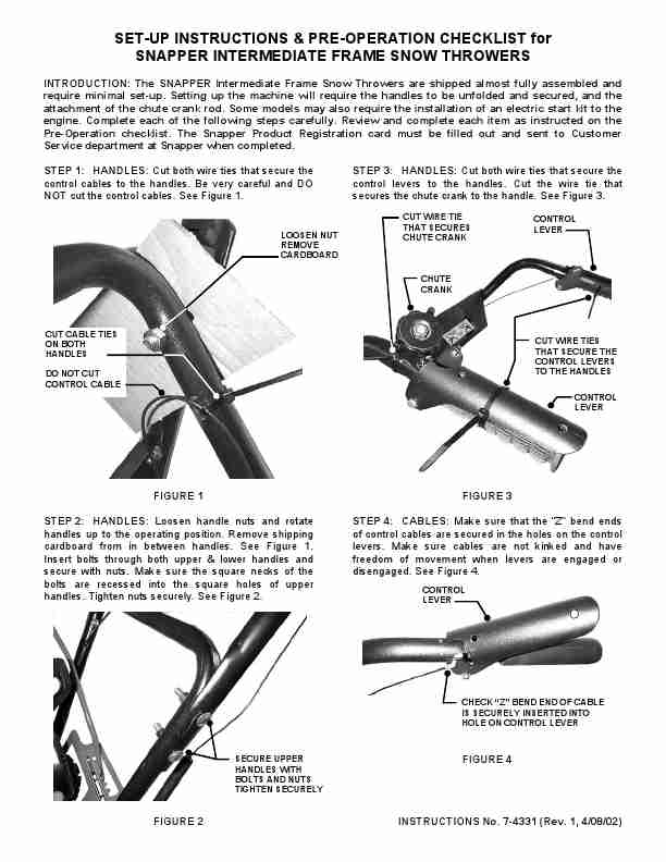 Snapper Snow Blower Intermediate Frame Snow Throwers-page_pdf
